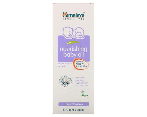 Himalaya Herbal Healthcare, Питательное Детское Масло, Оливковое Масло и Зимняя Вшня, 6,76 жидких унций (200 мл) Himalaya Herbal Healthcare, Питательное Детское Масло, Оливковое Масло и Зимняя Вшня, 6,76 жидких унций (200 мл)