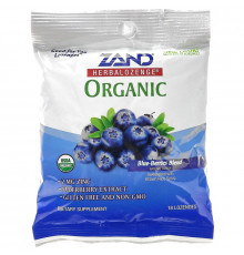 Zand, Organic Herbalozenge, Blue-Berries Blend, 18 Lozenges