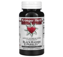 Kroeger Herb Co Black Radish & Parsley 100 Veggie Caps
