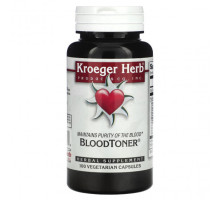 Растительные экстракты и настойки Kroeger Herb Co, Тоник для крови, 100 вегетарианских капсул