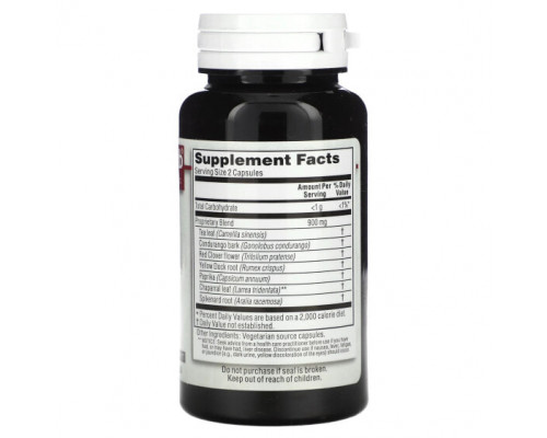 Растительные экстракты и настойки Kroeger Herb Co, Chem X, 100 вегетарианских капсул Растительные экстракты и настойки Kroeger Herb Co, Chem X, 100 вегетарианских капсул