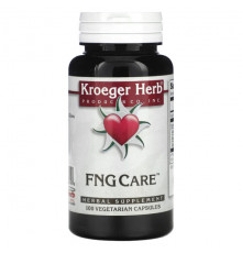 Растительные экстракты и настойки Kroeger Herb Co, FNG Care, 100 вегетарианских капсул