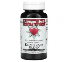 Здоровье мочеполовой системы Kroeger Herb Co, Смесь для ухода за почками, 100 вегетарианских капсул