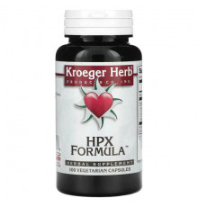 Растительные экстракты и настойки Kroeger Herb Co, HPX Formula, 100 вегетарианских капсул