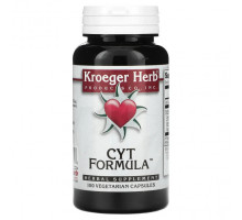 Растительные экстракты и настойки Kroeger Herb Co, CYT Formula, 100 вегетарианских капсул