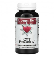 Растительные экстракты и настойки Kroeger Herb Co, CYT Formula, 100 вегетарианских капсул