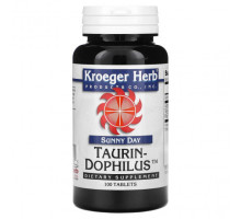 Аминокислоты Kroeger Herb Co, Sunny Day, таурин-дофил, 100 таблеток