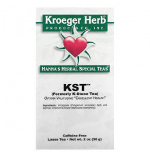 Травяные сборы и чаи Kroeger Herb Co, Hanna's Herbal Special Tea, KST, без кофеина, 56 г (2 унции)
