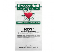 Слабительные, диуретики и средства для очищения организма Kroeger Herb Co, Hanna's Herbal Special Tea, KDY, без кофеина, 56 г (2 унции)
