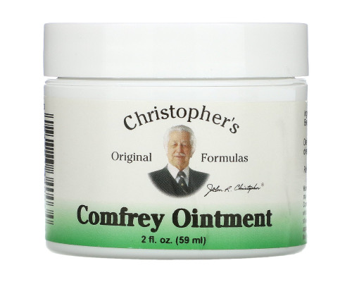 Christopher's Original Formulas, Мазь с окопником, 2 жидких унции (59 мл) Christopher's Original Formulas, Мазь с окопником, 2 жидких унции (59 мл)