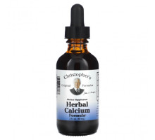 Растительные экстракты и настойки Herbal Calcium Formula, 2 fl oz (59 ml)