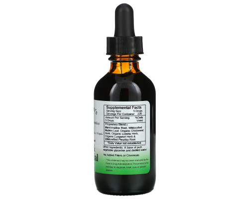 Christopher's Original Formulas, формула для здоровья легких и бронхов, 59 мл (2 жидких унции) Christopher's Original Formulas, формула для здоровья легких и бронхов, 59 мл (2 жидких унции)