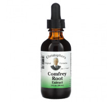 Растительные экстракты и настойки Comfrey Root Extract, 2 fl oz (59 ml)