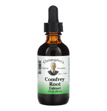 Растительные экстракты и настойки Comfrey Root Extract, 2 fl oz (59 ml)