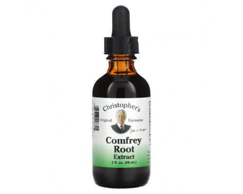 Растительные экстракты и настойки Comfrey Root Extract, 2 fl oz (59 ml) Растительные экстракты и настойки Comfrey Root Extract, 2 fl oz (59 ml)