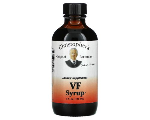 Christopher's Original Formulas, VF Syrup, 4 fl oz (118 ml) Christopher's Original Formulas, VF Syrup, 4 fl oz (118 ml)
