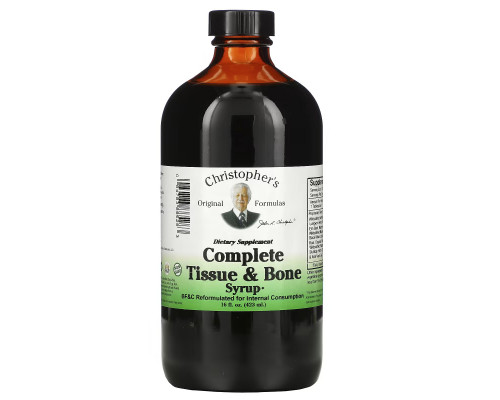 Christopher's Original Formulas, Complete Tissue & Bone Syrup, 16 fl oz (423 ml) Christopher's Original Formulas, Complete Tissue & Bone Syrup, 16 fl oz (423 ml)