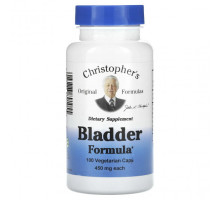 Растительные экстракты и настойки Christopher's Original Formulas, Формула для мочевого пузыря, 450 мг, 100 вегетарианских капсул
