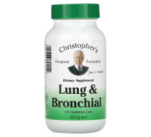 Christopher's Original Formulas, Lung and Bronchial, 425 mg, 100 Vegetarian Caps