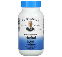 Christopher's Original Formulas, Herbal Eye Formula, 475 mg, 100 Vegetarian Caps