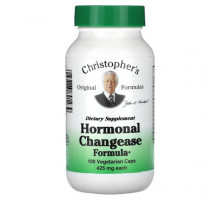 Женское здоровье Christopher's Original Formulas, Формула гормональной смены, 425 мг, 100 вегетарианских капсул