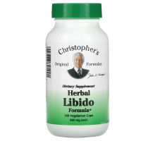 Christopher's Original Formulas, Herbal Libido Formula, 450 mg, 100 Vegetarian Caps