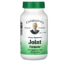 Растительные экстракты и настойки Christopher's Original Formulas, Формула для суставов, 460 мг, 100 вегетарианских капсул