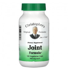 Растительные экстракты и настойки Christopher's Original Formulas, Формула для суставов, 460 мг, 100 вегетарианских капсул