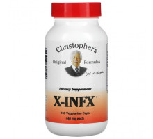 Растительные экстракты и настойки Christopher's Original Formulas, X-INFX, 440 мг, 100 вегетарианских капсул
