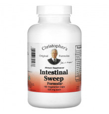 Для пищеварительной системы Christopher's Original Formulas, Средство для очищения кишечника, 625 мг, 180 вегетарианских капсул