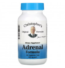 Christopher's Original Formulas, Adrenal Formula, 425 mg, 100 Vegetarian Caps