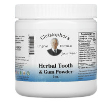 Christopher's Original Formulas, Травяной порошок для зубов и десен 2 унций