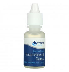 Trace Minerals Research, ConcenTrace Trace Mineral Drops, 0.5 fl oz (15 ml)