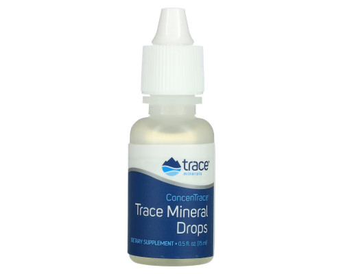 Trace Minerals Research, ConcenTrace Trace Mineral Drops, 0.5 fl oz (15 ml) Trace Minerals Research, ConcenTrace Trace Mineral Drops, 0.5 fl oz (15 ml)