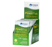 Trace Minerals Research Электролиты для выносливости Power Pak с лимоном и лаймом 32 пакетика по 023 унции (6.4 гр) каждом