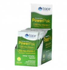 Trace Minerals Research Электролиты для выносливости Power Pak с лимоном и лаймом 32 пакетика по 023 унции (6.4 гр) каждом