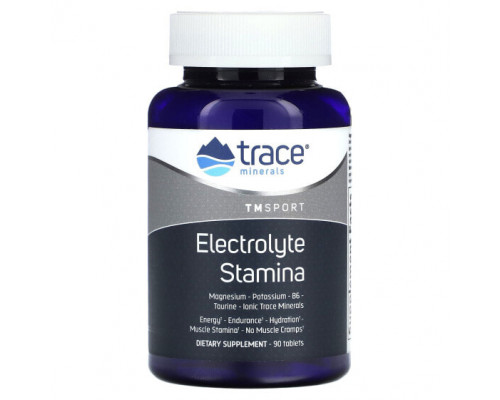 Минералы и микроэлементы Trace Minerals ®, Electrolyte Stamina, 300 таблеток Минералы и микроэлементы Trace Minerals ®, Electrolyte Stamina, 300 таблеток