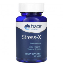 Аминокислоты Trace Minerals ®, Stress-X, 60 таблеток