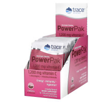 Trace Minerals Research, Электролиты Stamina Power Pak, клюква, 1200 мг, 30 пакетов. по 5,3 г каждый