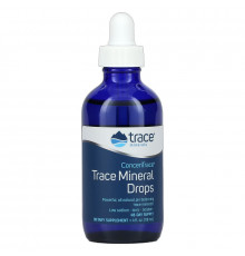 Trace Minerals Research ConcenTrace Капли с микроэлементами 4 жидких унций (118 мл)