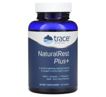 Для здорового сна Trace Minerals ®, NaturalRest Plus +, 60 таблеток