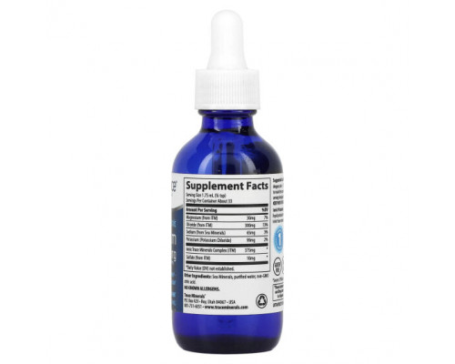 Калий Trace Minerals ®, Ионный калий, 99 мг, 59 мл (2 жидк. Унции) Калий Trace Minerals ®, Ионный калий, 99 мг, 59 мл (2 жидк. Унции)