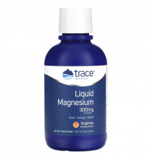 Trace Minerals ®, Liquid Magnesium, Tangerine, 300 mg, 16 fl oz (473 ml)
