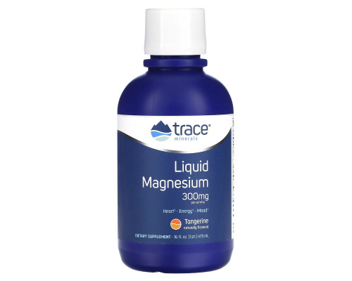 Trace Minerals ®, Liquid Magnesium, Tangerine, 300 mg, 16 fl oz (473 ml) Trace Minerals ®, Liquid Magnesium, Tangerine, 300 mg, 16 fl oz (473 ml)