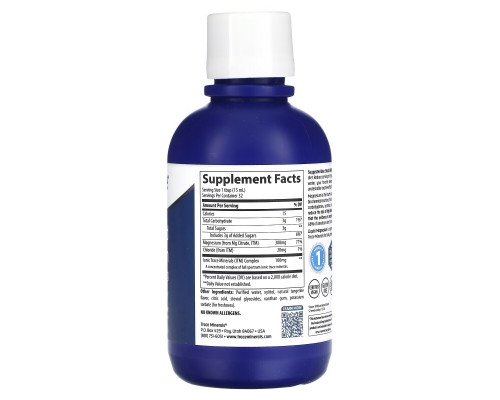 Trace Minerals ®, Liquid Magnesium, Tangerine, 300 mg, 16 fl oz (473 ml) Trace Minerals ®, Liquid Magnesium, Tangerine, 300 mg, 16 fl oz (473 ml)