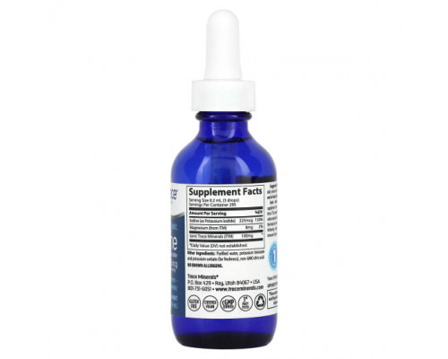 Йод Trace Minerals ®, Ионный йод, 225 мкг, 59 мл (2 жидк. Унции) Йод Trace Minerals ®, Ионный йод, 225 мкг, 59 мл (2 жидк. Унции)