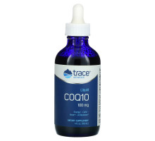 Trace Minerals Research, Жидкий CoQ10, Вкус мандарина, 100 мг, 4 ж. унц.(118 мл)