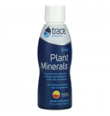 Trace Minerals Research, Ионные Растительные Минералы, Вкус Мандарина, 17 жидких унций (503 мл)