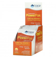 Trace Minerals Research, Electrolyte Stamina, Power Pak, 1200 mg, Tangerine, 30 Packets, 0.18 oz (5.2 g) Each