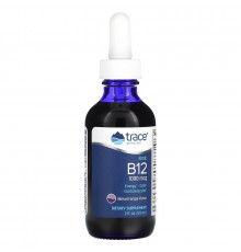 Trace Minerals ®, Ionic B12, Natural Grape, 1,000 mcg, 2 fl oz (59 ml)